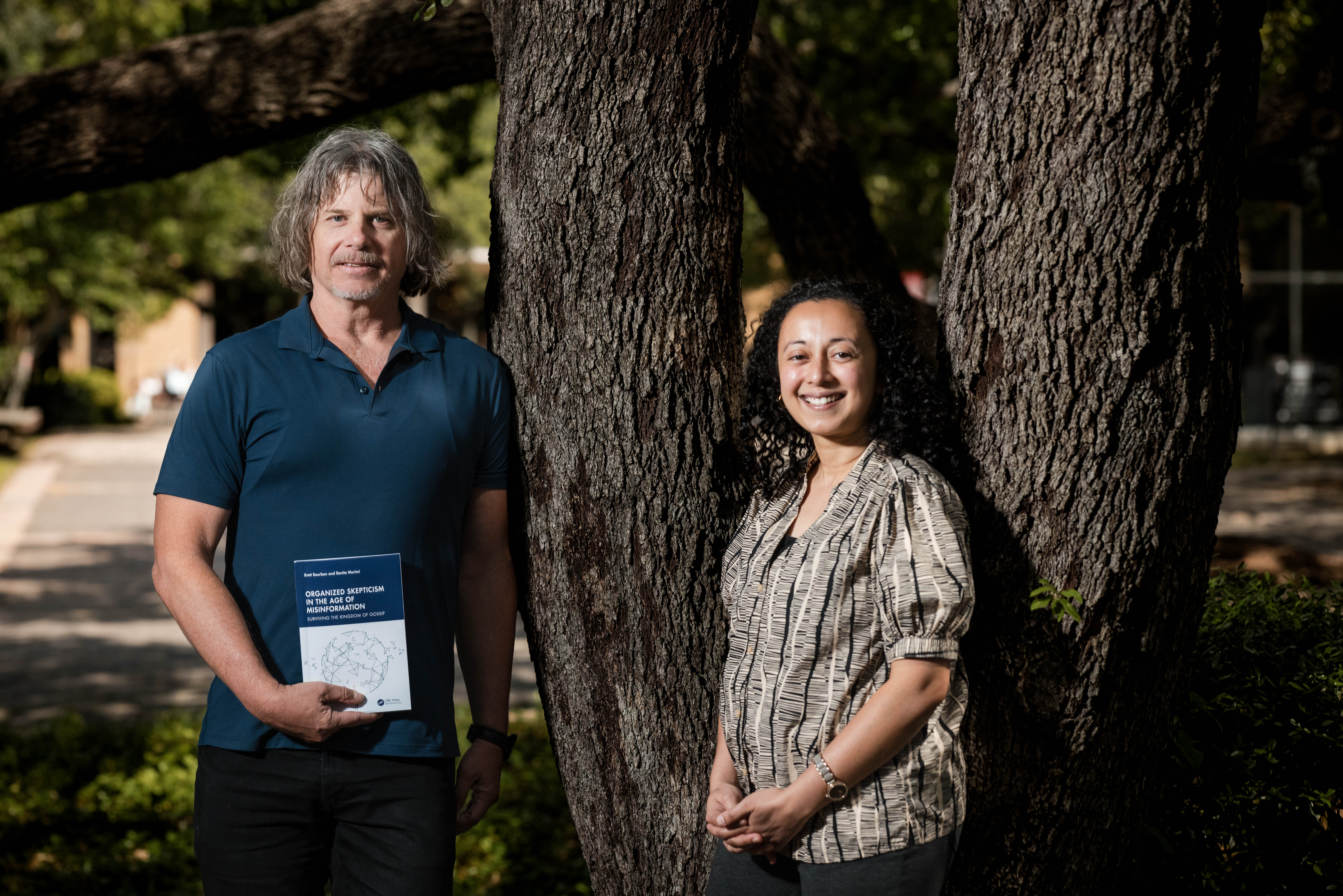 Dr. Brett Bourbon and Dr. Renita Murimi